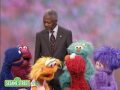 Sesame Street: Kofi Annan Helps Out