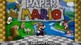 Paper Mario Music - March Ahead Goomba Roadpleasant Path Extended