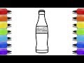 Bé học vẽ theo mẫu đơn giản_ Vẽ chai COCACOLA