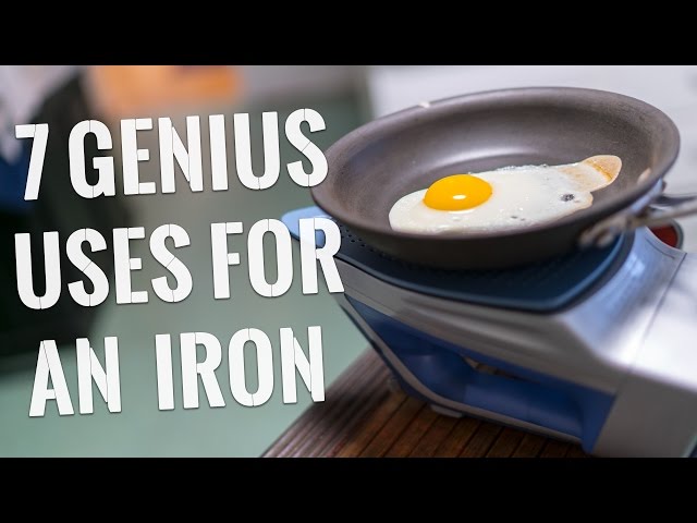 Simple Life Hacks Using An Iron - Video