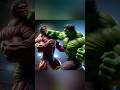 Hulk vs Red Hulk #marvel #shortsvideo #avengers #рек #shorts   #comics #superheroes #marvelstudios