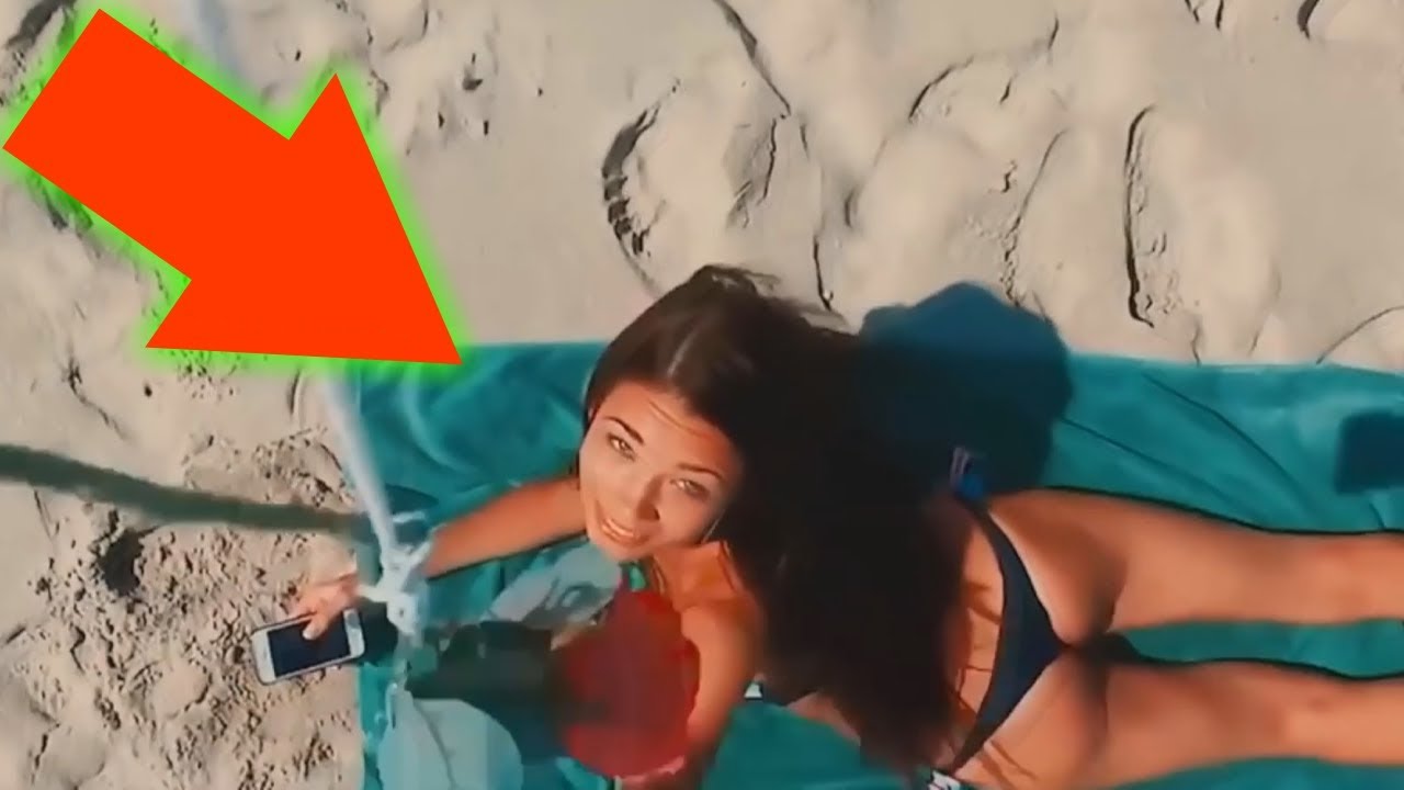 Видео Дрон Снимает Обнаженных Девушек