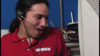 call center salesman goes insane (REAL RECORDING)