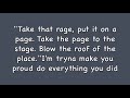The Script - If you could see me now (Lyrics)