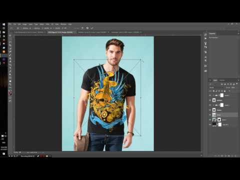 Hướng Dẫn Tạo TShirt Mockup Từ File Ảnh Áo Trơn