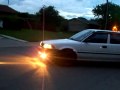 1991 Toyota Corolla night drive