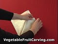 napkin folding heart