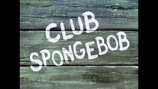Club Spongebob Soundtrack