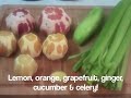 101 Juice Fast Recipes: Grapefruit, Orange, Lemon