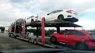 Otoçeker Tır Yükleme Honda Civic