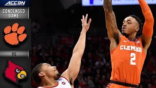 Louisville vs. Clemson Condensed Game | 2018-19 ACC Basketball