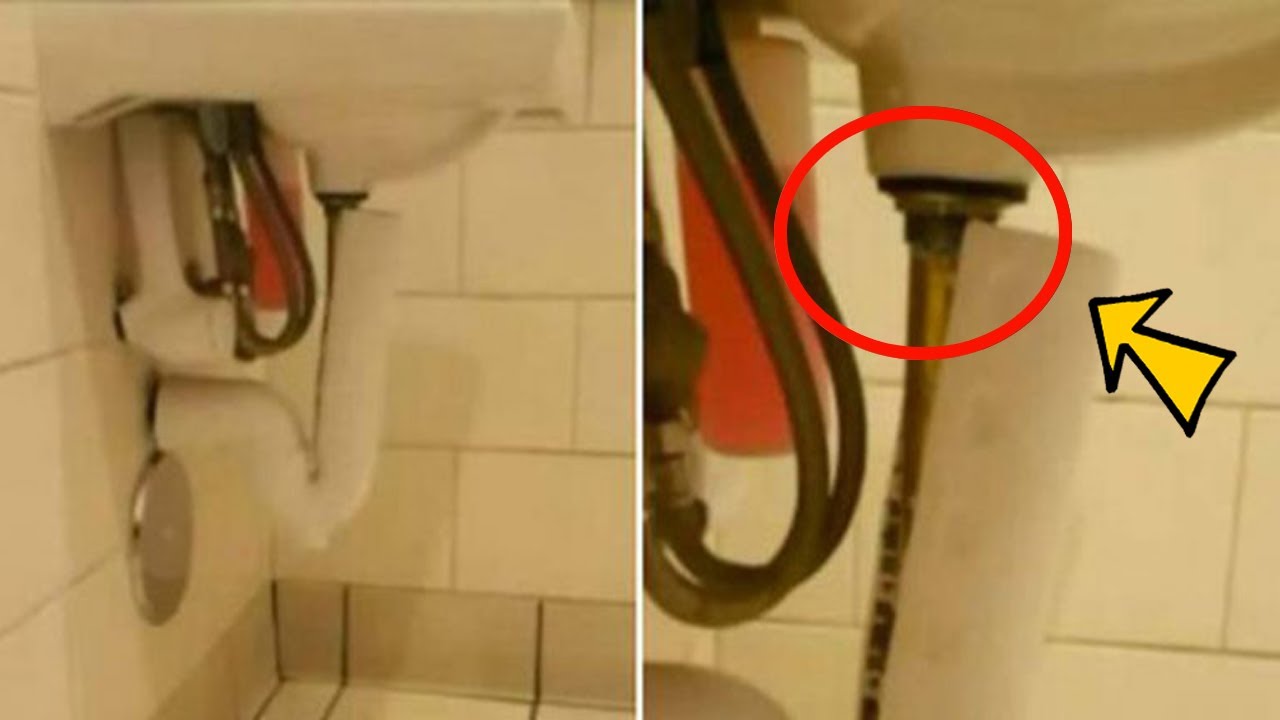 В уличном туалете спрятали скрытую камеру