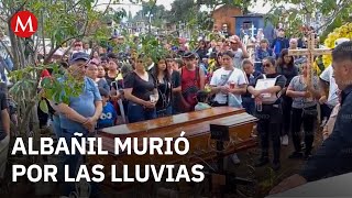 Luto En Puebla Despiden A Lázaro Osso, Víctima Del Deslave En La Sierra Norte