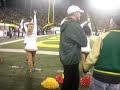 Oregon Ducks Dance Squad at the USC game.