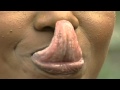 World's longest tongue (Guinness World Records)