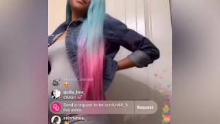 Nba Young Boy Baby Mama Jania On Live Looking Fly