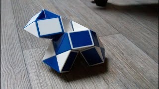 Rubik's snake or Rubik's twist - How to make a baby turtle