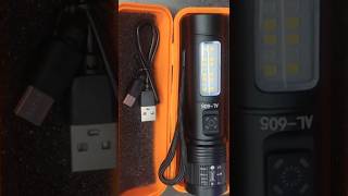 Powerful Zoomable Flashlight High Power Torch Light Usb Charging Best For Camping