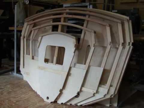 Origami Boat Building - Folding The Hull - Part 2