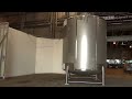 Video Unused- Feldmeier Food Grade Holding Tank, 12,500 Gallon - stock # 48292003