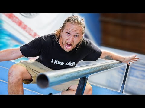 RICKY GLASER VS STREET LEAGUE SKATE TRICK!