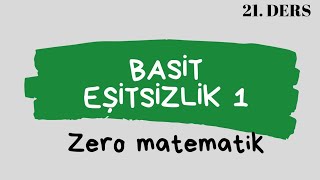 Sıfır Matematik Basit Eşitsizlik -1