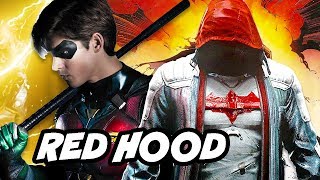 Titans Episode 5 - Nightwing Jason Todd Fight Scene and Batman Red Hood Theory