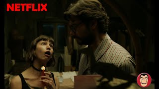 LA CASA DE PAPEL-TOKYO ROASTS PROFESSOR (FUNNY SCENE)