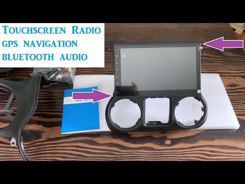 Seicane Radio Install on a Late Model Jeep Wrangler | Double Din Touchscreen and Bluetooth