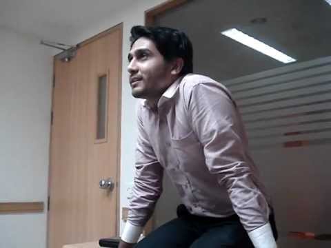 Salman Zahid singing Din pareshan hai.MPG