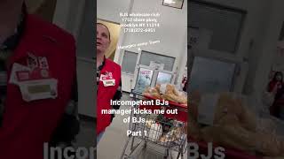 Getting Kicked Out Of Bjs Wholesale Club