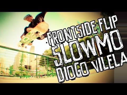 Nineclouds Skateboards | Slow Motion | Fs flip - Diogo Vilela