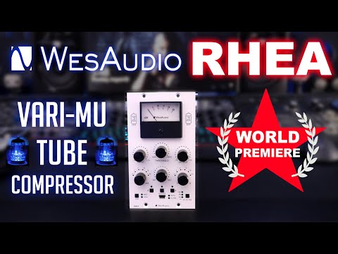 WesAudio RHEA NG500 500 Series Stereo Vari-Mu Tube Compressor WesAudio RHEA NG500 500 Series Stereo Vari-Mu Tube Compressor