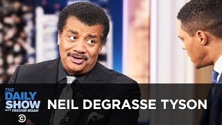 Neil Degre Tyson - Accessory To War & Arming Society With Knowledge The Daily Show