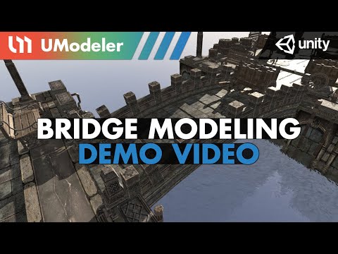 Bridge Modeling with UModeler in Unity