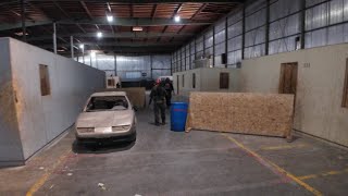 Gamepod Combat Zone - Cheater Gets Mad When Shot