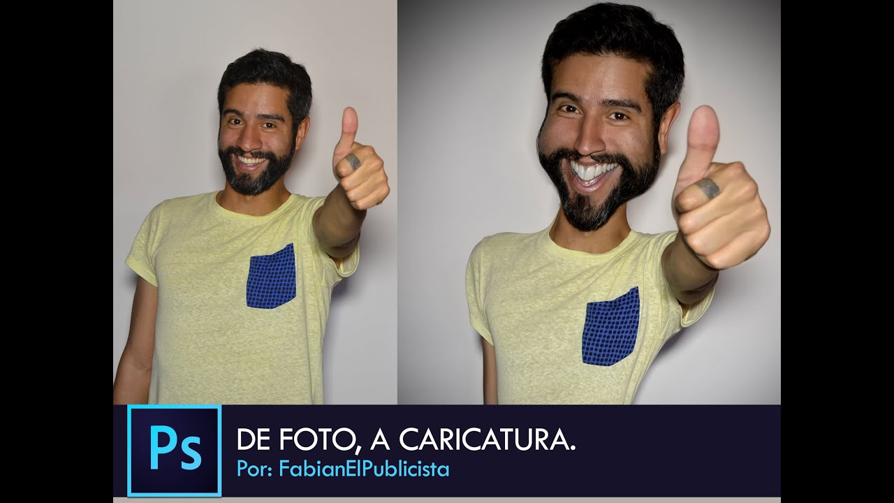 Pasos para convertir una foto en caricatura con photoshop 54 Pasos para convertir una foto en caricatura con photoshop 59