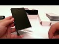 فتح علبة XPERIA Z1