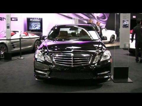 2012 Mercedes-Benz E350 4MATIC Exterior and Interior at 2012 Montreal Auto Show