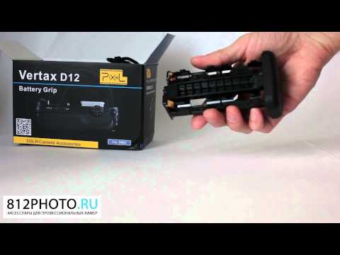 Комплектация обзор батарейного блока Pixel Vertax (Nikon MB-D12)
