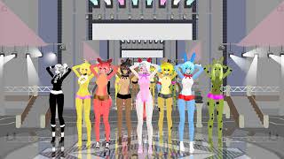 Mmd Fnia Animation Hip Sway Animation Attempt 1