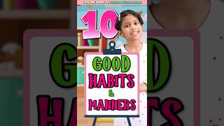 10 Good Habits And Manners For Kids Learn English Everyday Adi Connection