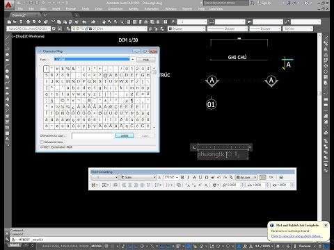 ✔ Trả Lời Bạn - Thêm Ký Tự Đặc Biệt Trong Autocad - Autocad PhuongTk | NESA iCAD