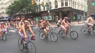 Naked Bike Riders In Philly Philadelphia