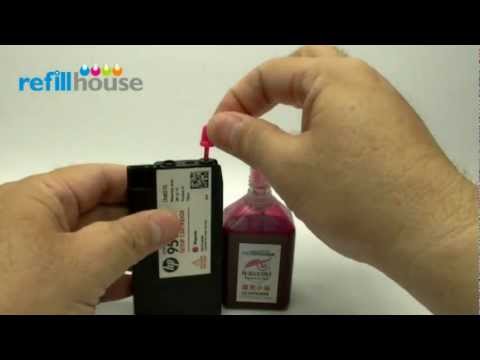 How to refill HP 950/ 951 setup, 950XL/ 951XL Ink Tank - Magictube Refill System