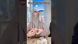 Masya Allah Ukhti Bercadar Cantik Pertama Makan Kerang, Makan Gunakan Cadar