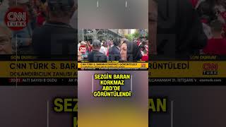 Sezgin Baran Korkmaz Abd'de Cnn Türk Kameralarına Yakalandı!