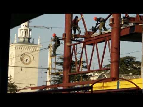 Симферополь ЖД Вокзал строительство моста