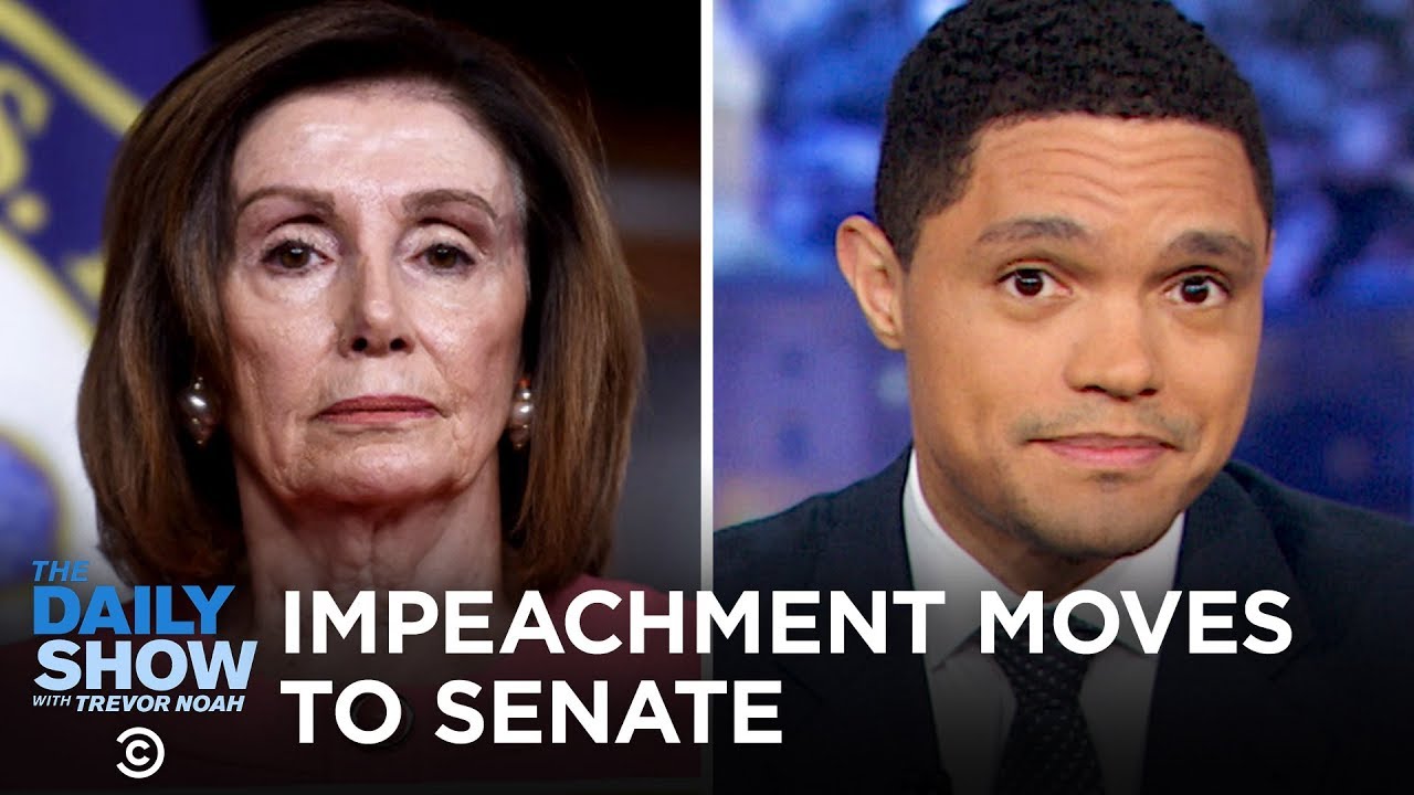 Nancy Pelosi’s Impeachment Procession & Lev Parnas’s Paper Trail | The Daily Show