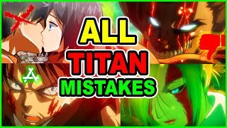 Embarrassing Mistakes You STILL Make About AOT! ? | Attack on Titan Explained